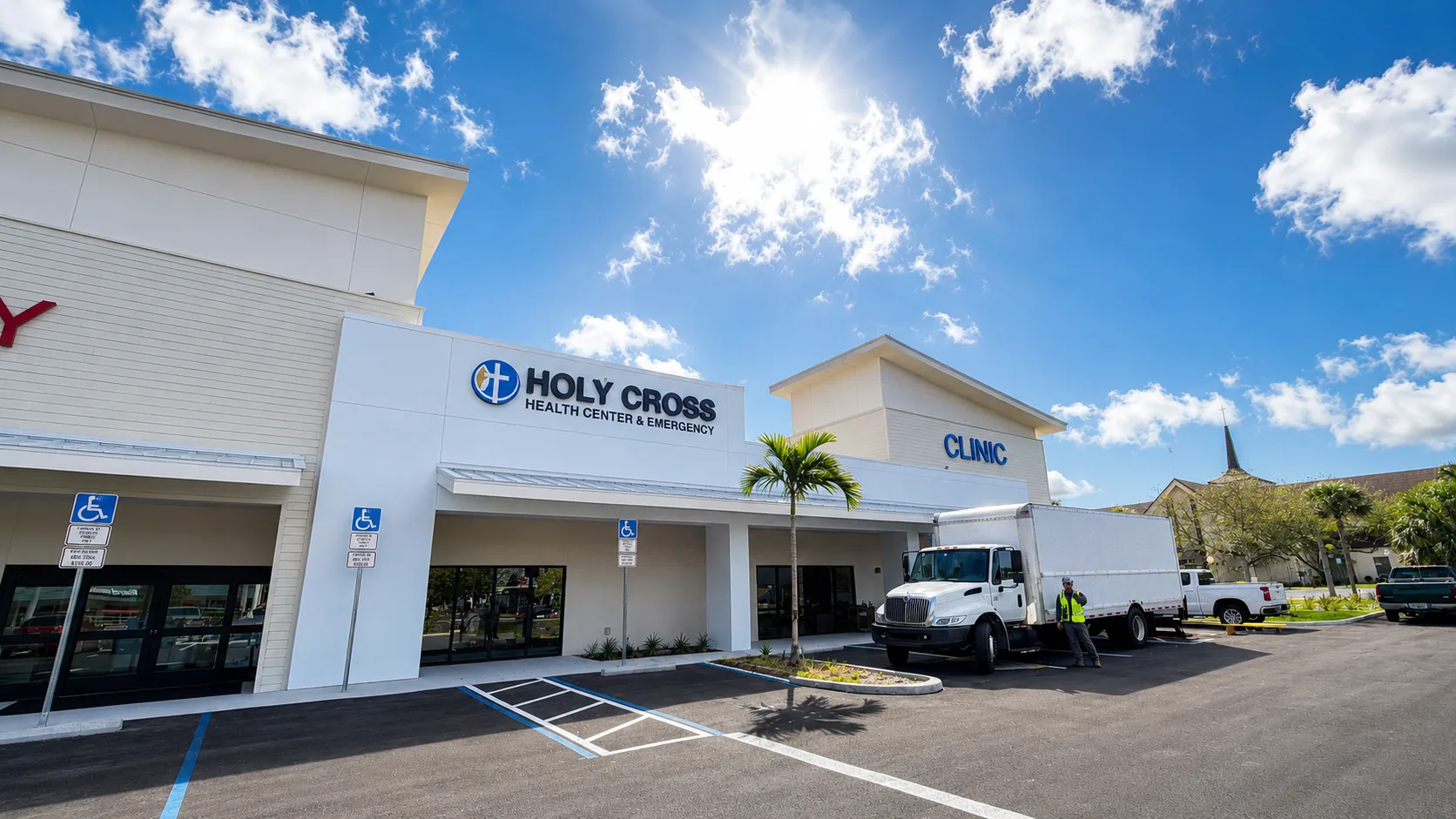 Holy Cross Health Center and Emergency, Deerfield Beach exterior